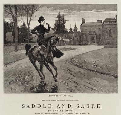 Saddle and Sabre by William Small